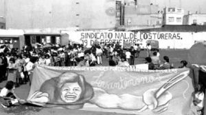 Bordando la conciencia de clase a partir de los escombros: la lucha de las costureras en 1985