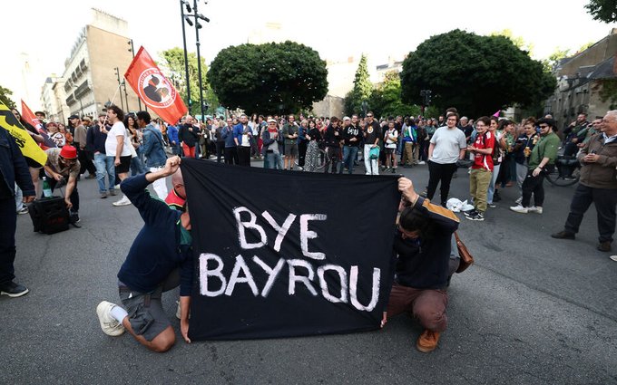 Francia: tras la caída de Bayrou, ¡movilización general! ¡Organicemos huelgas renovables!