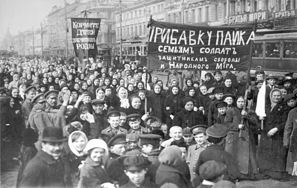 Las mujeres trabajadoras y la revolución de octubre