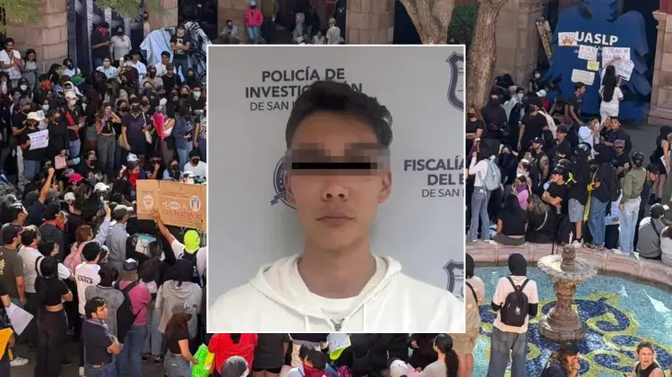 ¡Alto a la violencia contra las estudiantes de la UASLP! ¡Castigo a los agresores! 