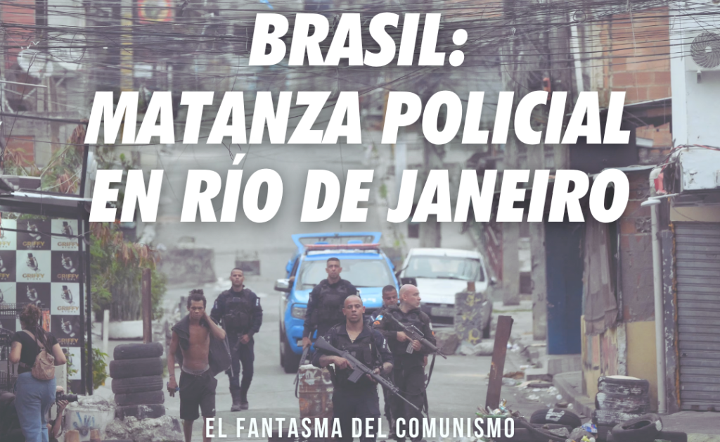 Brasil: la matanza policial en Río