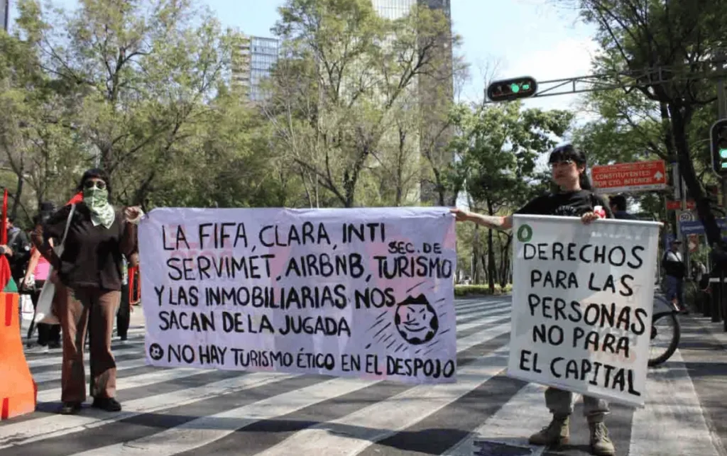 Mundial, gentrificación y despojos