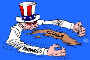 ¡Obreros del mundo, levantaos para defender a Cuba!