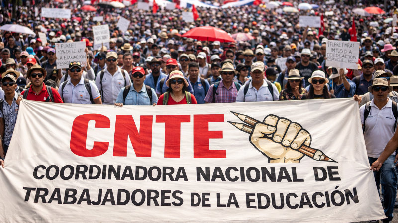 La lucha de la CNTE y las maniobras del Estado