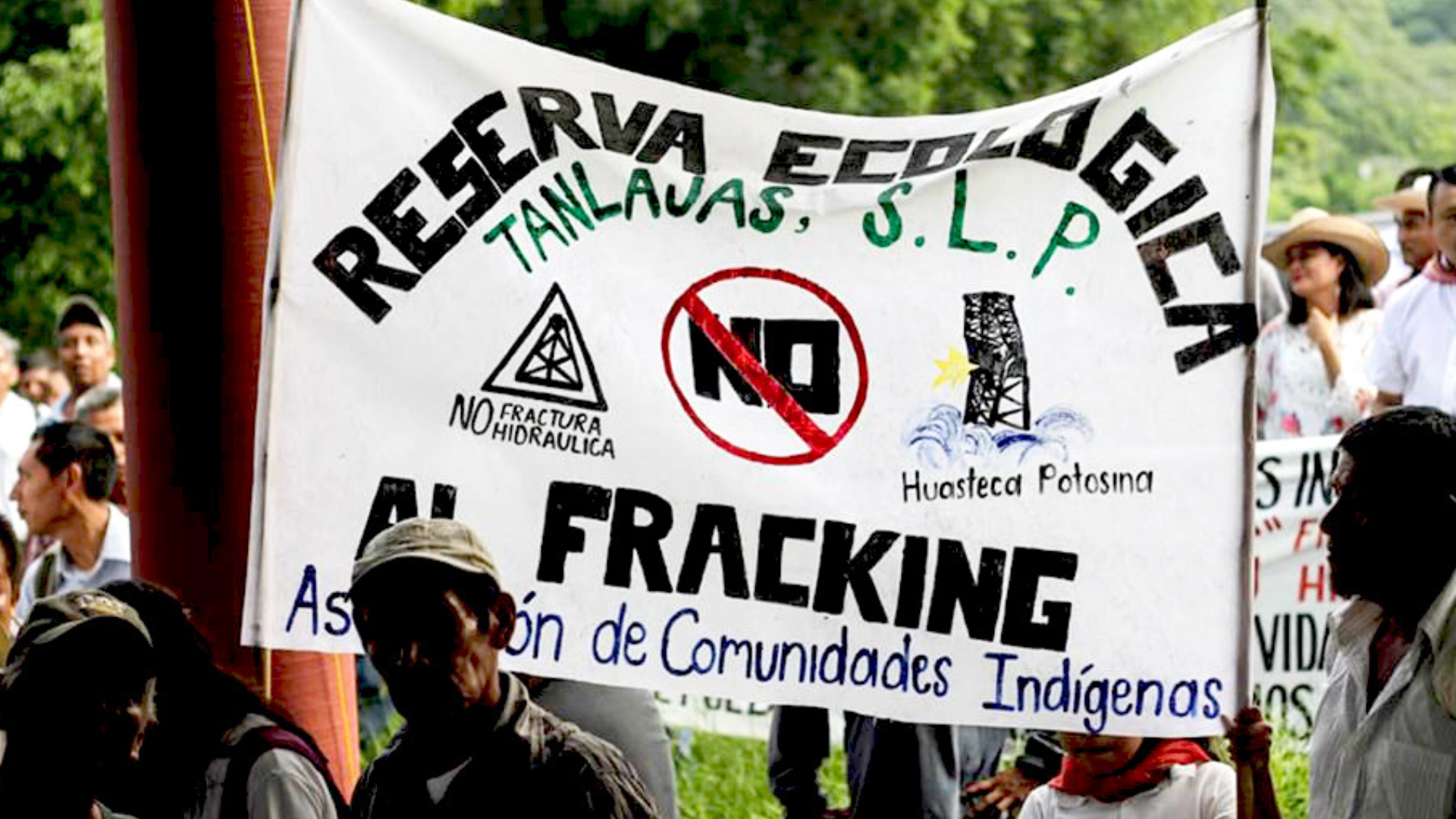 No al fracking