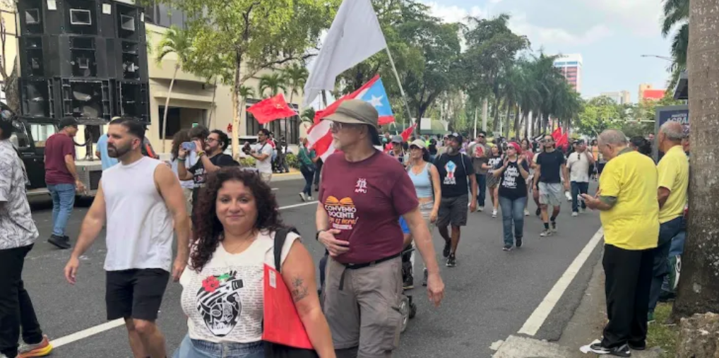 Manifestación PR